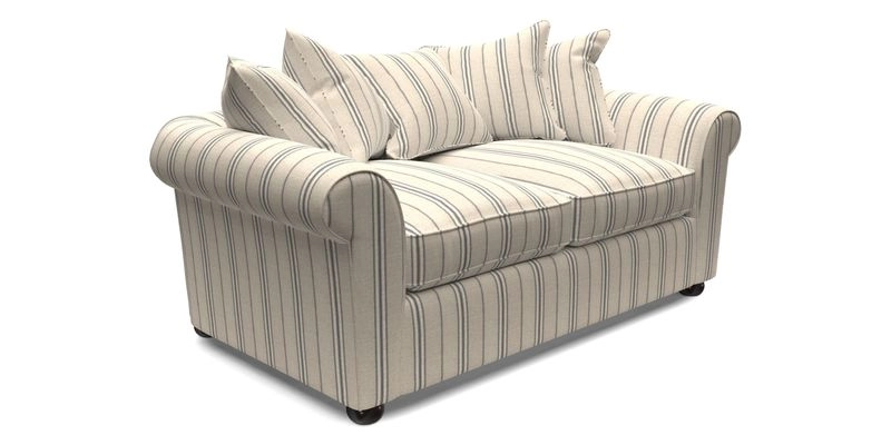 Lewes 3 Seater Sofa in Walloon Stripe Red