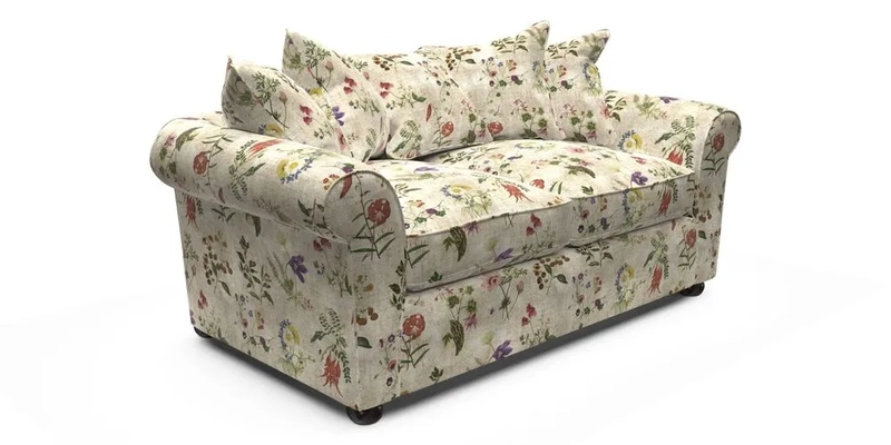 Lewes 3 Seater Sofa in Walloon Stripe Red