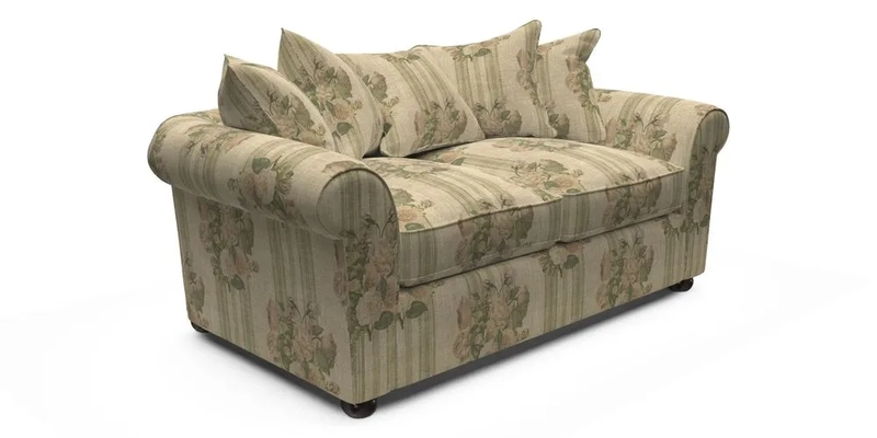 Lewes 3 Seater Sofa in Walloon Stripe Red