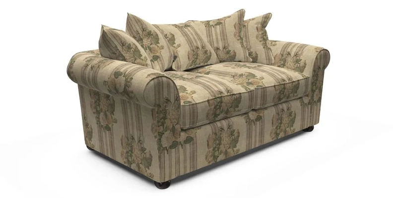 Lewes 3 Seater Sofa in Walloon Stripe Red