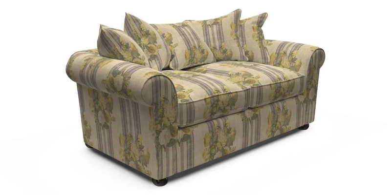 Lewes 3 Seater Sofa in Walloon Stripe Red