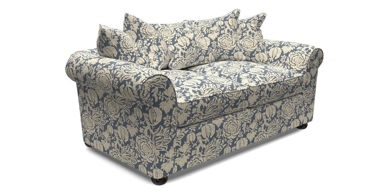 Lewes 3 Seater Sofa in Walloon Stripe Red