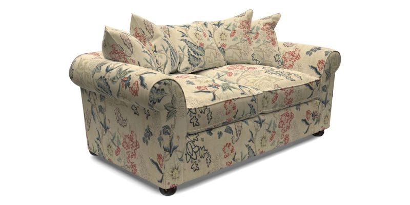 Lewes 3 Seater Sofa in Walloon Stripe Red