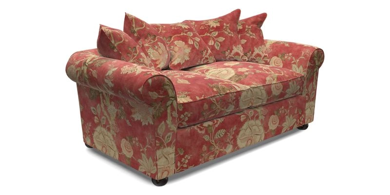 Lewes 3 Seater Sofa in Walloon Stripe Red