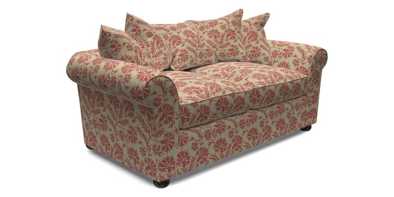 Lewes 3 Seater Sofa in Walloon Stripe Red