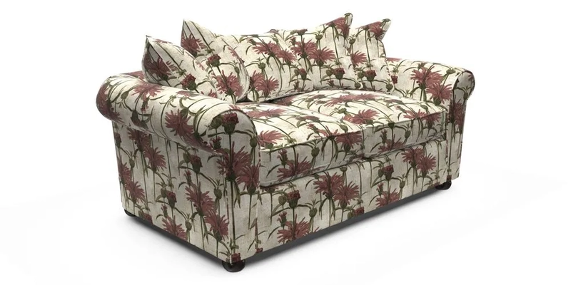 Lewes 3 Seater Sofa in Walloon Stripe Red