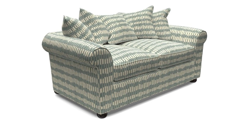 Lewes 3 Seater Sofa in Walloon Stripe Red