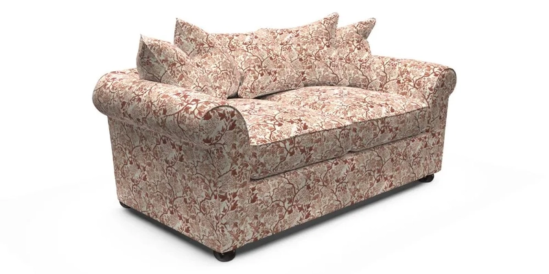 Lewes 3 Seater Sofa in Walloon Stripe Red