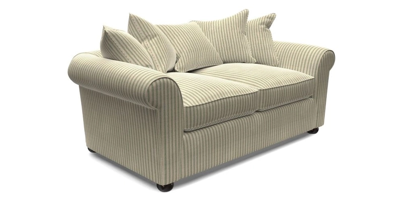 Lewes 3 Seater Sofa in Walloon Stripe Red