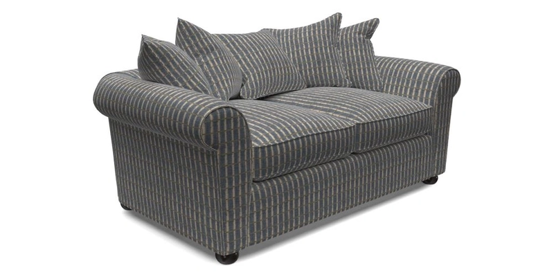 Lewes 3 Seater Sofa in Walloon Stripe Red