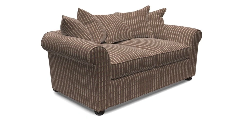 Lewes 3 Seater Sofa in Walloon Stripe Red