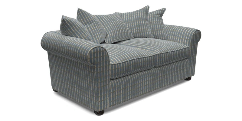 Lewes 3 Seater Sofa in Walloon Stripe Red