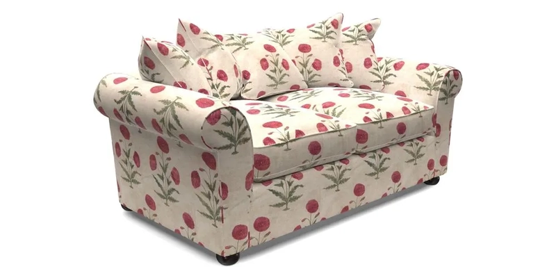 Lewes 3 Seater Sofa in Walloon Stripe Red