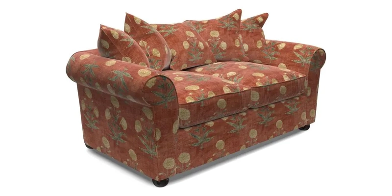 Lewes 3 Seater Sofa in Walloon Stripe Red