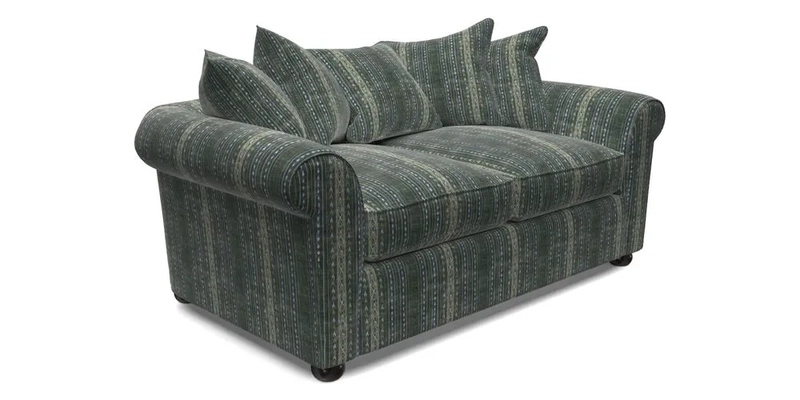 Lewes 3 Seater Sofa in Walloon Stripe Red