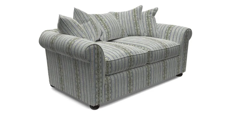 Lewes 3 Seater Sofa in Walloon Stripe Red