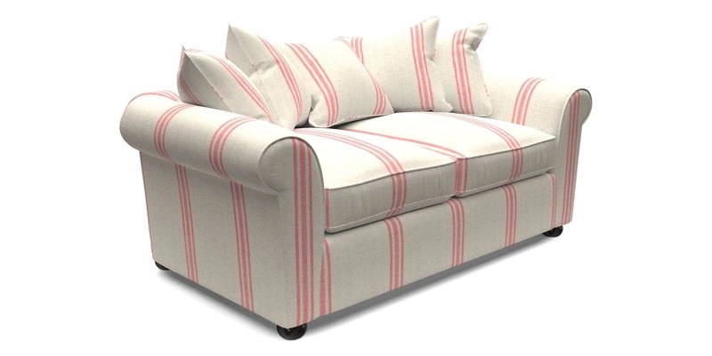 Lewes 3 Seater Sofa in Walloon Stripe Red