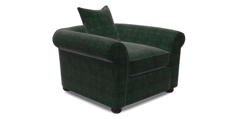 Lewes Chair in Two Tone Plain Biscuit