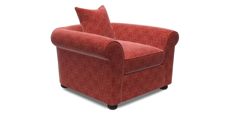 Lewes Chair in Two Tone Plain Biscuit