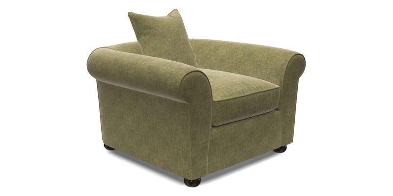 Lewes Chair in Two Tone Plain Biscuit