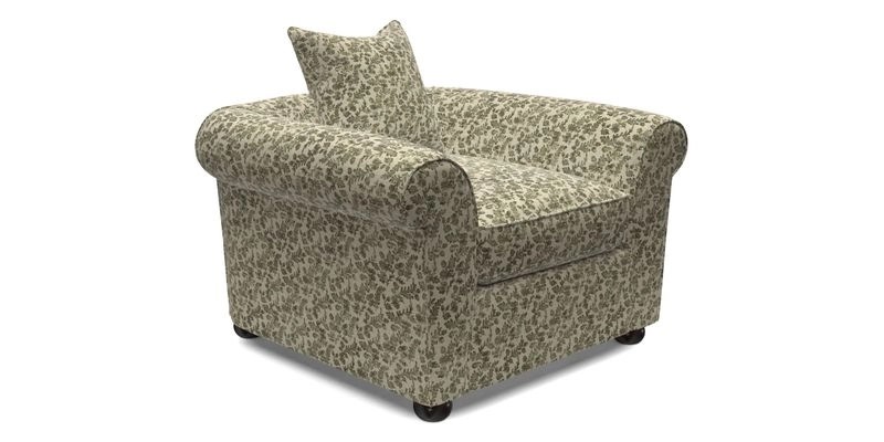 Lewes Chair in Two Tone Plain Biscuit