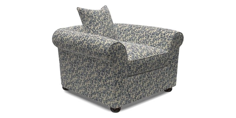 Lewes Chair in Two Tone Plain Biscuit