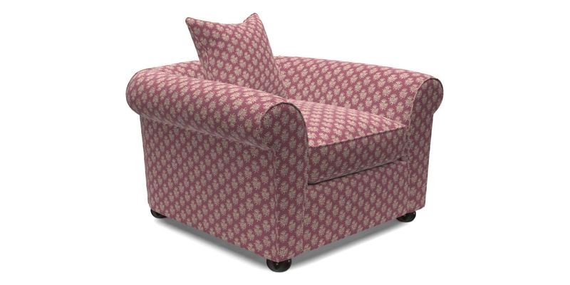 Lewes Chair in Two Tone Plain Biscuit