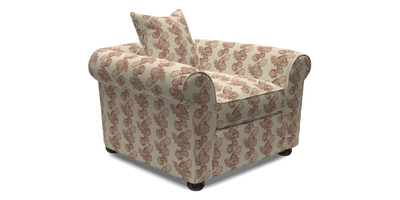 Lewes Chair in Two Tone Plain Biscuit
