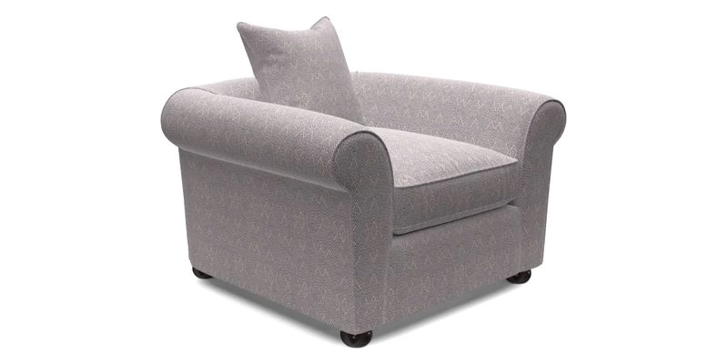 Lewes Chair in Two Tone Plain Biscuit