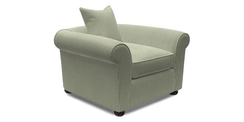 Lewes Chair in Two Tone Plain Biscuit