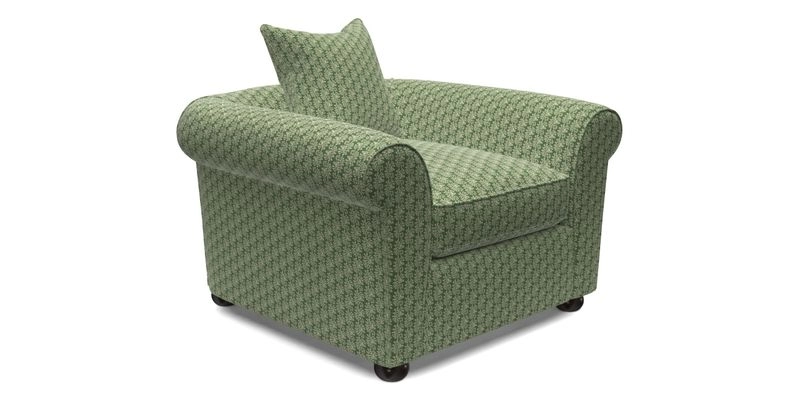 Lewes Chair in Two Tone Plain Biscuit