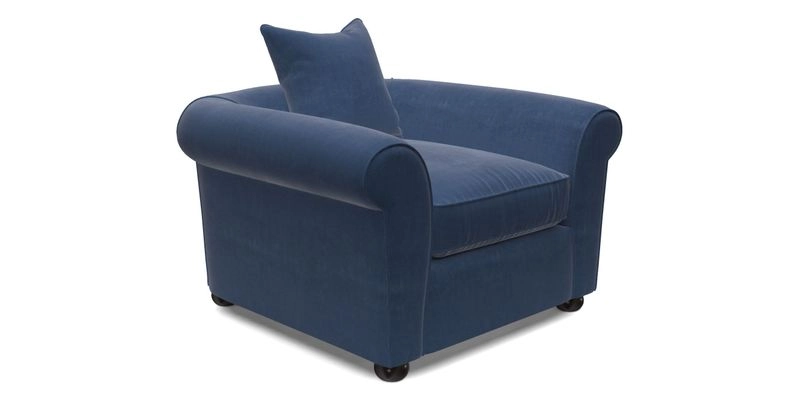 Lewes Chair in Two Tone Plain Biscuit