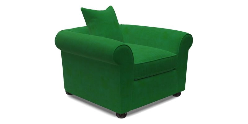 Lewes Chair in Two Tone Plain Biscuit