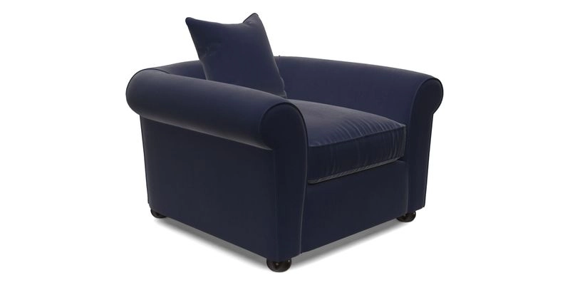 Lewes Chair in Two Tone Plain Biscuit