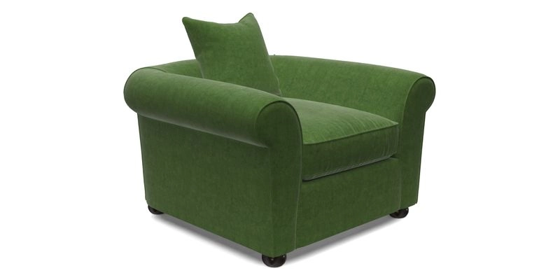 Lewes Chair in Two Tone Plain Biscuit