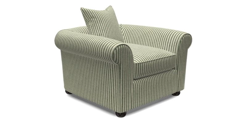 Lewes Chair in Two Tone Plain Biscuit