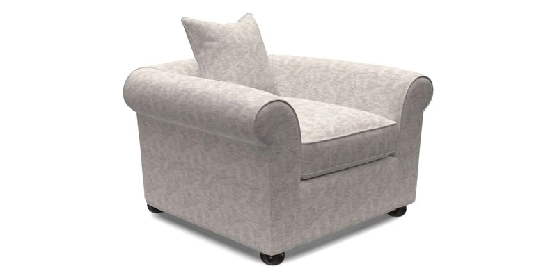 Lewes Chair in Two Tone Plain Biscuit