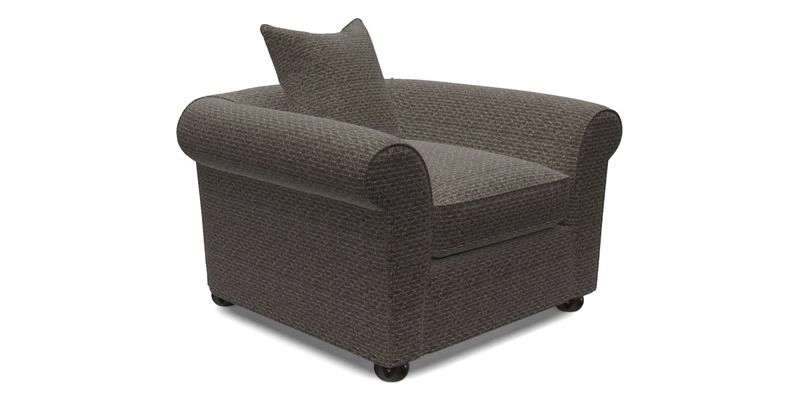 Lewes Chair in Two Tone Plain Biscuit