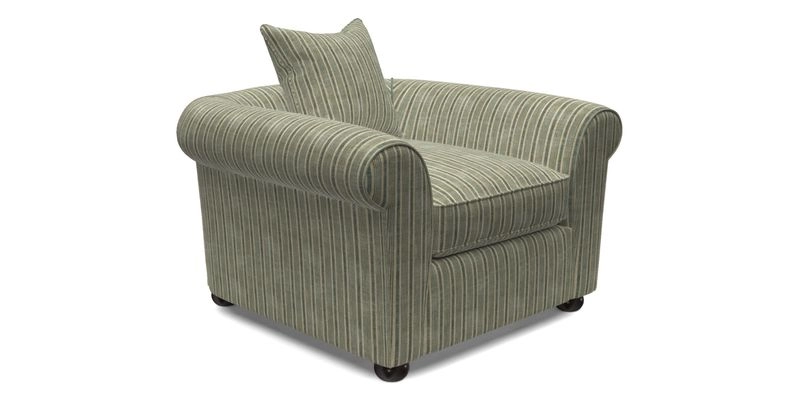 Lewes Chair in Two Tone Plain Biscuit