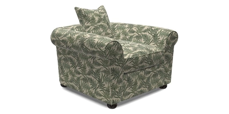 Lewes Chair in Two Tone Plain Biscuit