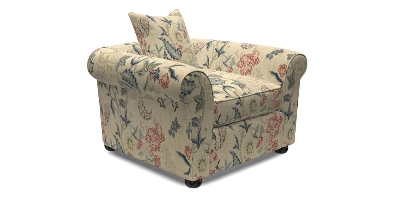 Lewes Chair in Two Tone Plain Biscuit