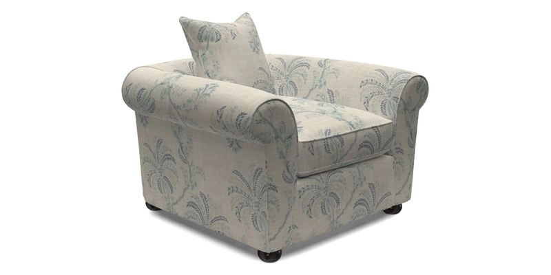 Lewes Chair in Two Tone Plain Biscuit