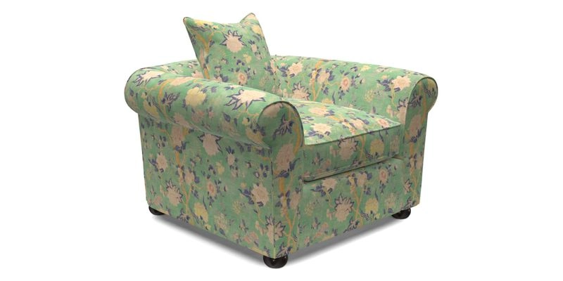 Lewes Chair in Two Tone Plain Biscuit