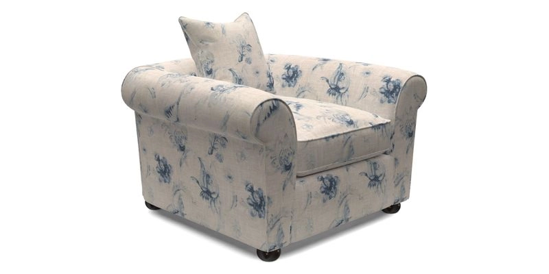 Lewes Chair in Two Tone Plain Biscuit