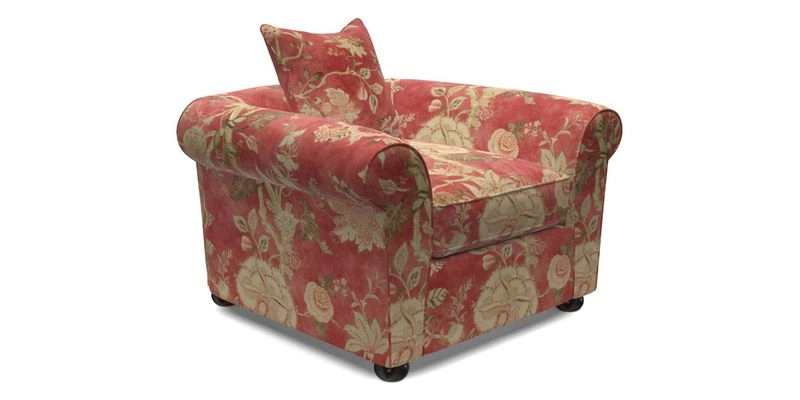 Lewes Chair in Two Tone Plain Biscuit