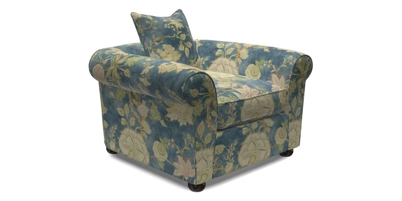 Lewes Chair in Two Tone Plain Biscuit