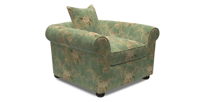 Lewes Chair in Two Tone Plain Biscuit