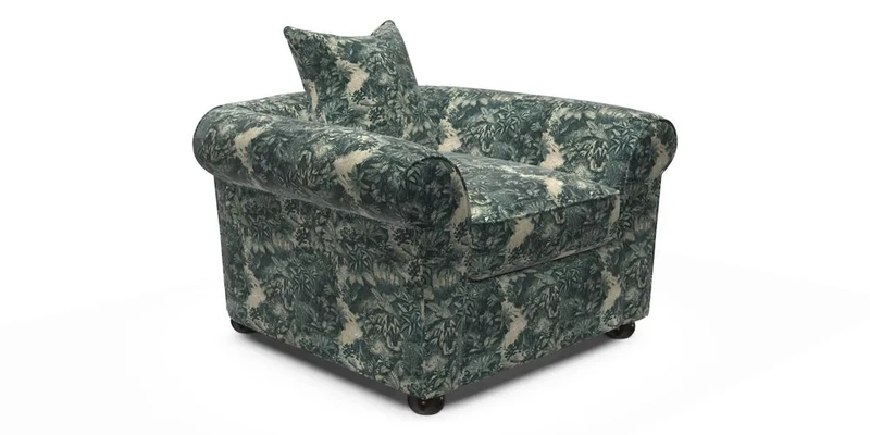 Lewes Chair in Two Tone Plain Biscuit