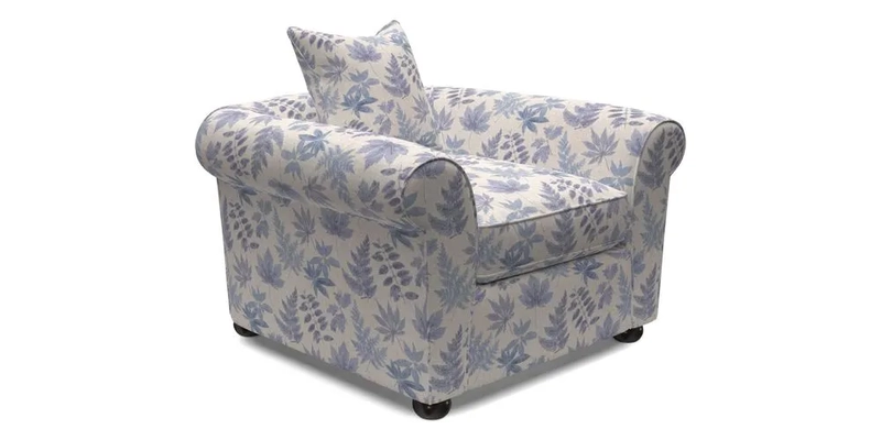 Lewes Chair in Two Tone Plain Biscuit