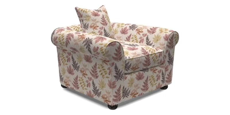 Lewes Chair in Two Tone Plain Biscuit